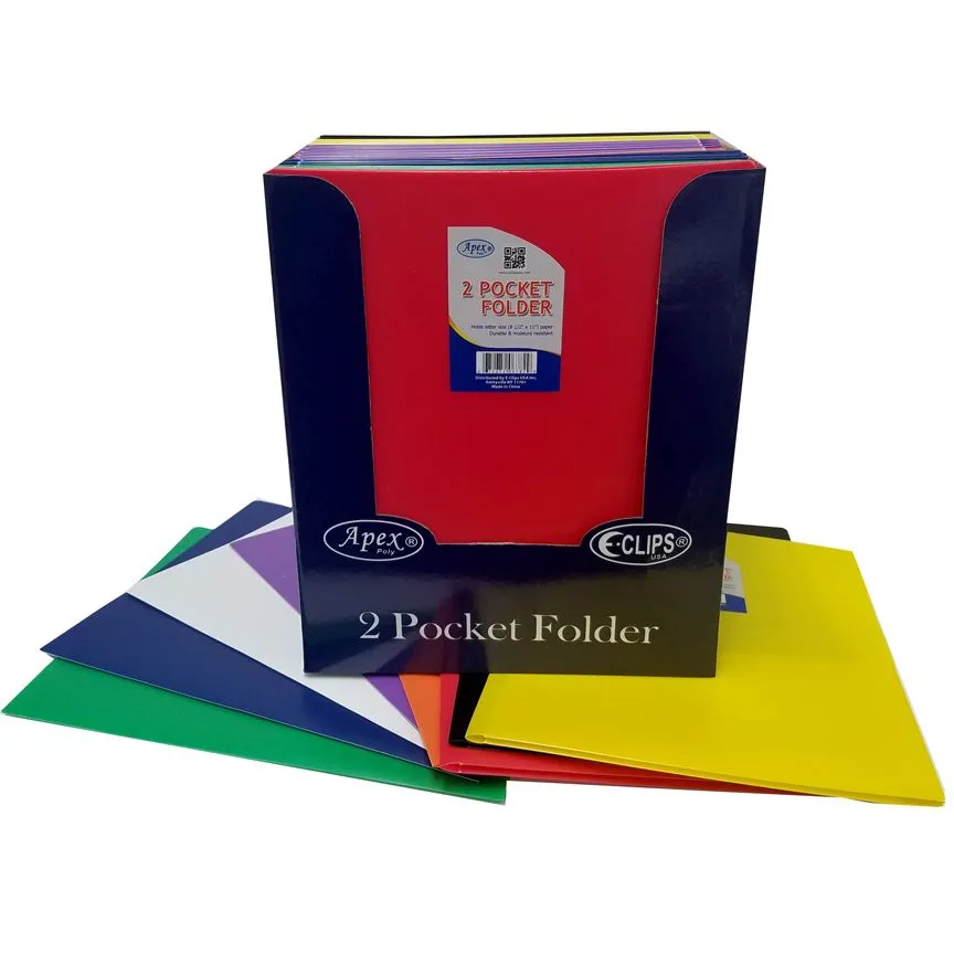 Folder Colors 2Pkt/Display (06926)