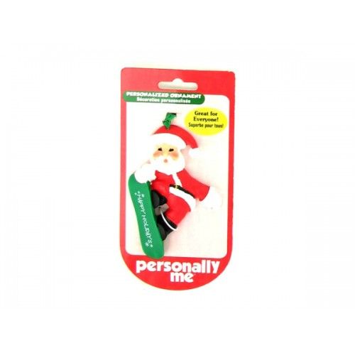 144 Pieces of "happy Holidays" Santa Ornament