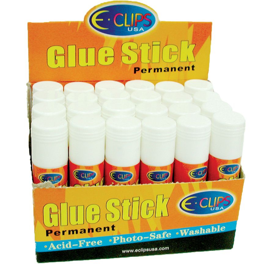 144 Wholesale Glue Stick, Washable