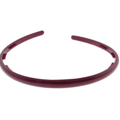 72 Wholesale Burgundy Acrylic Headband