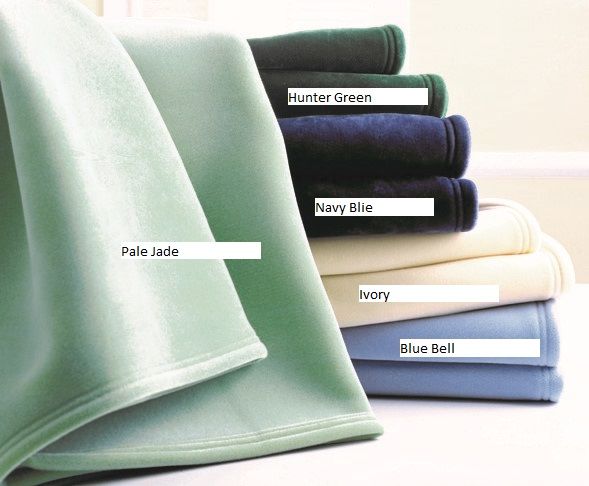 4 Wholesale Vellux By Westpoint Home Blankets Queen 90 X 90 Hunter Green