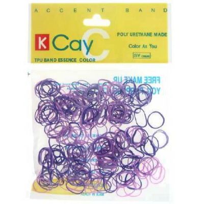 72 Wholesale Assorted Colored Mini Rubber Bands