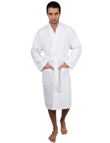 4 Pieces of Kimono Style Bath Robes In Robe In White