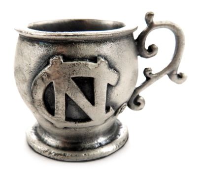 16 Wholesale Small Mug Made Of Pewter With The University Of North Carolina Symbol