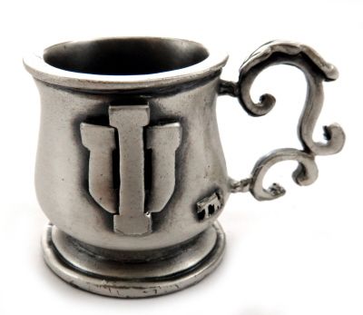 16 Pairs of University Of Iowa Paper Weight Made Of Pewter