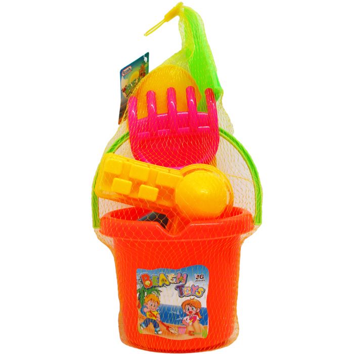 12 Sets of Beach Toy Bucket With Accessories