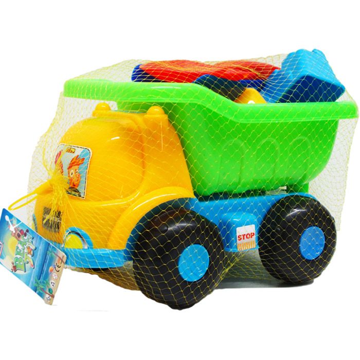 6 Pieces of Beach Toy Truck With Accessories