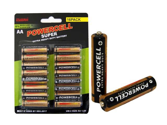 48 Wholesale 16pc Aa Batteries