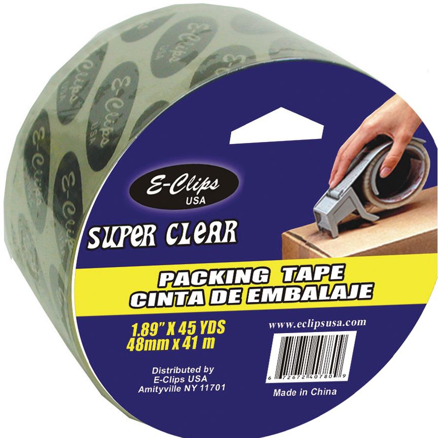 48 Wholesale 'super Clear' Carton Sealing Tape
