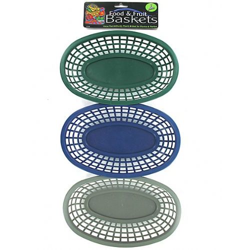 72 Pieces of Oval Food Basket