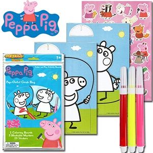 72 Wholesale Nickelodeon's Peppa Pig PoP-Outz Grab Bags
