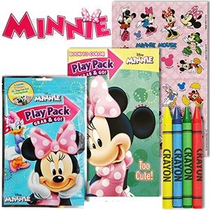 72 Wholesale Disney's Minnie Mouse Play Packs - Grab & Go.