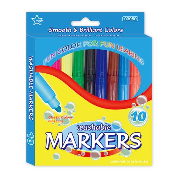 96 Pieces of 10 Count Washable Marker