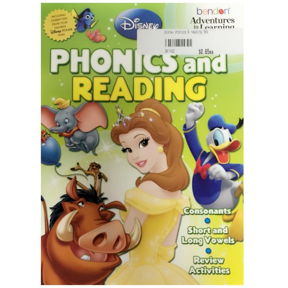 108 Wholesale Disney Phonics & Reading