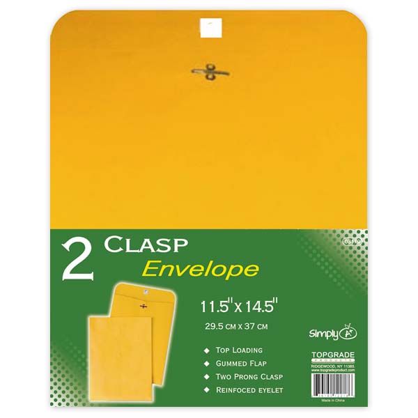 48 Pieces of Clasp Envelope