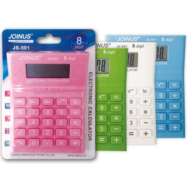 24 Pieces Calculator Assorted Colors - Calculators