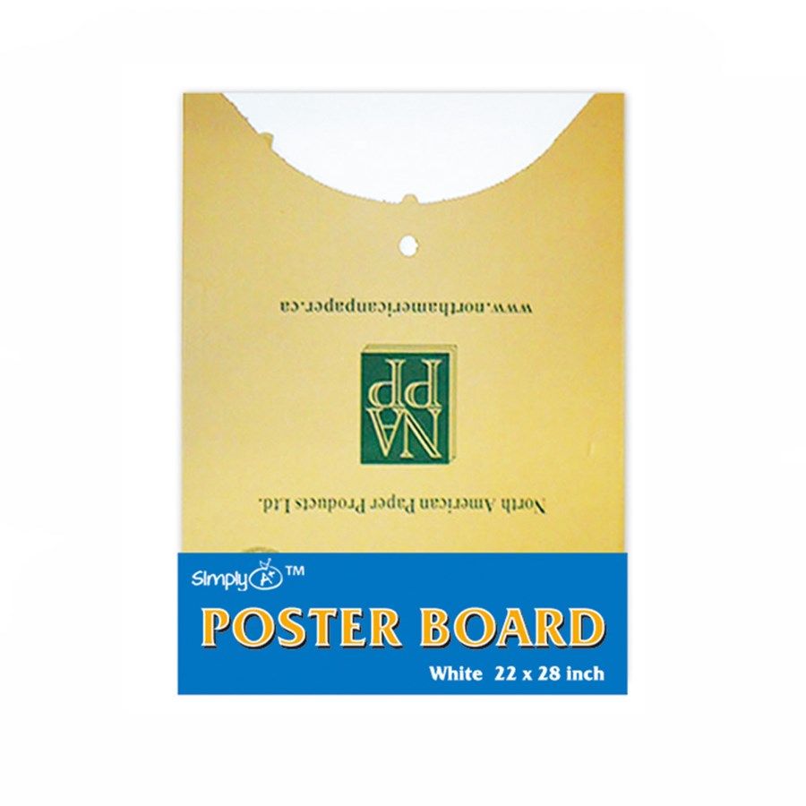 100 Pieces White Posterboard - Poster & Foam Boards - at 