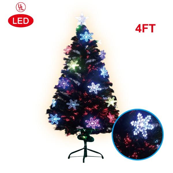 2 Pieces of 4 Foot PrE-Lit Tree/star