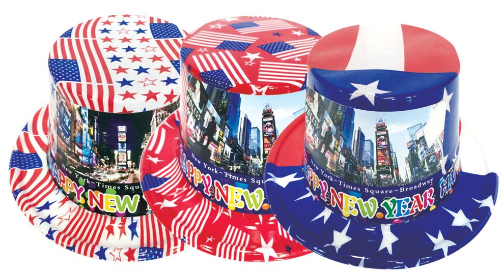 72 Pieces of New Year American Hat
