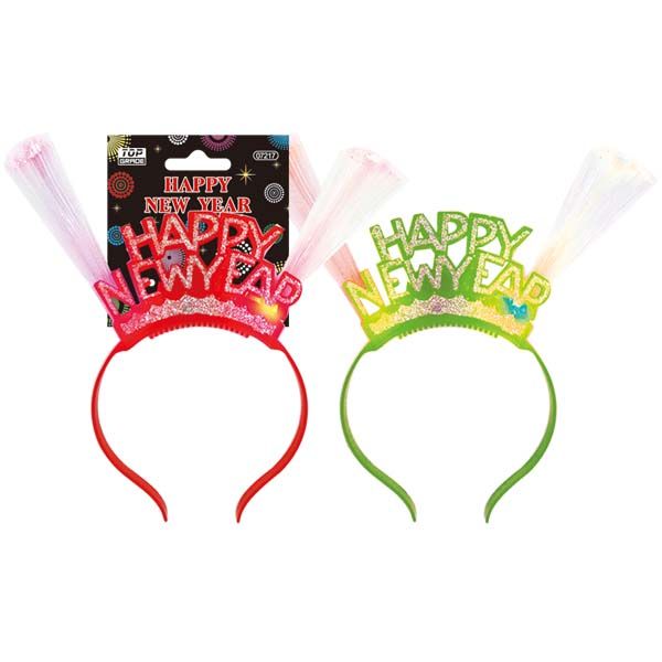 96 Pieces of New Year Headband With Flash