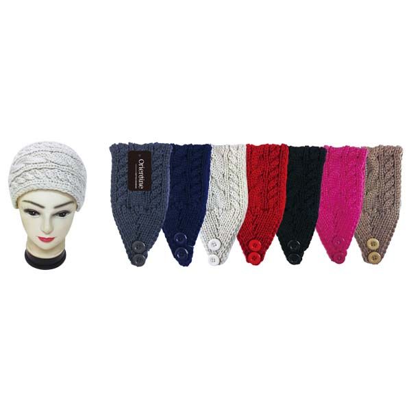 48 Pieces Knit Head Band - Ear Warmers