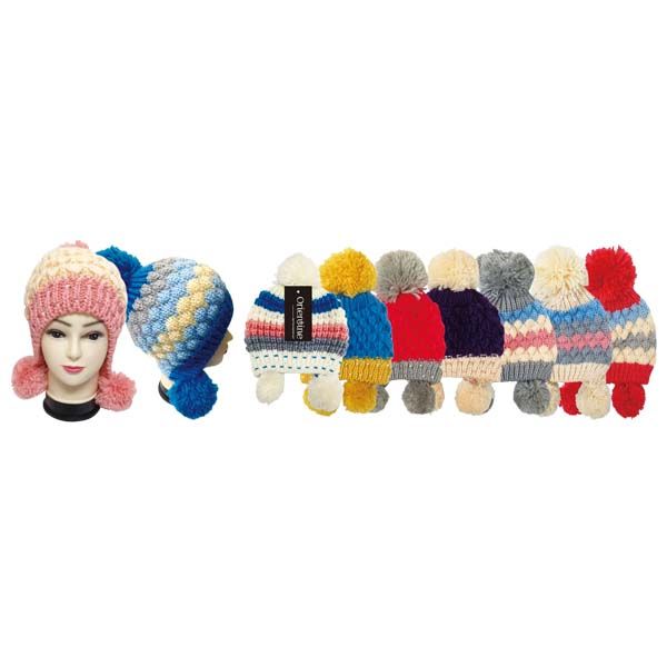 24 Pieces Lady's Fashion Knit Hat - Fashion Winter Hats