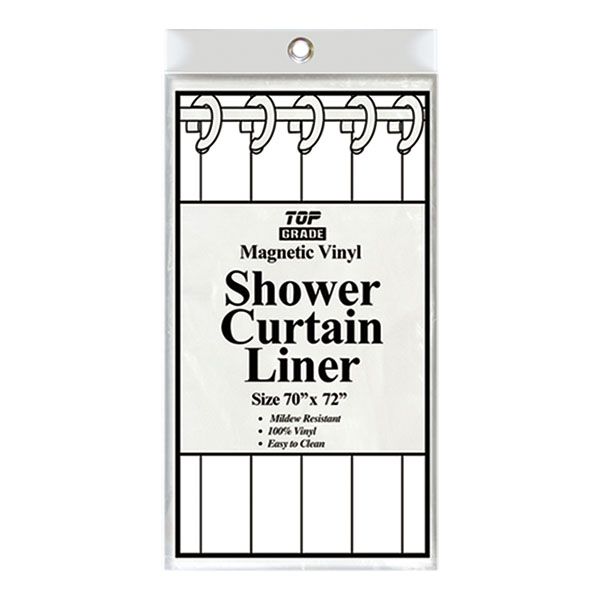 48 Pieces of Shower Curtain 70x72" White