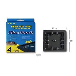 Blue-Touch Mouse Glue Traps 4pk-wholesale 