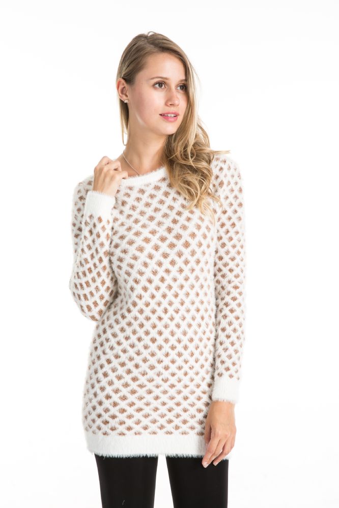 36 Pieces Tone Long Sleeve Sweater Dress - Womens Sweaters & Cardigan