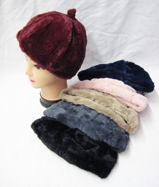 36 Pieces Womens Furry Warm Winter Beanie - Winter Beanie Hats