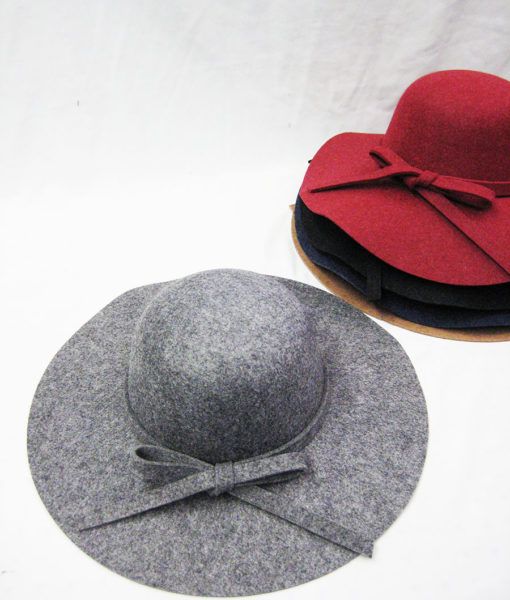 36 Pieces Womens Fashion Winter Hat With Bow In Assorted Color - Fashion Winter Hats