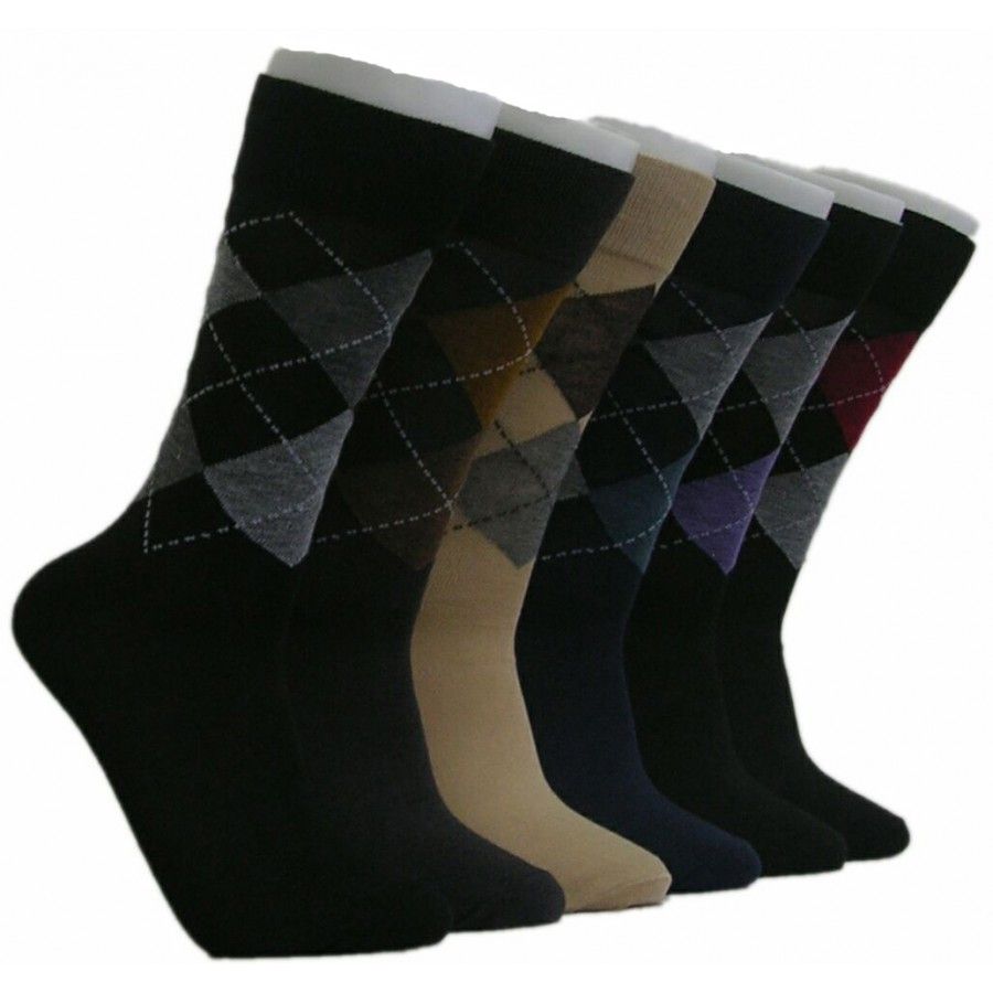 360 Wholesale Men's Dress Socks