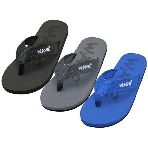 36 Pairs Mens Real Soft Comfortable Fabric Upper Thong Sandals - Men's Flip Flops and Sandals