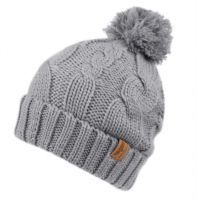 12 Pieces Heavy Knit Beanie In Charcoal With Pom Pom And Sherpa Lining - Winter Beanie Hats