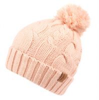 12 Pieces Heavy Knit Beanie In Indi Pinkwith Pom Pom And Sherpa Lining - Winter Beanie Hats