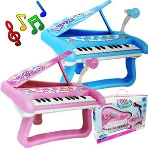 4 Pieces Little Pianist Sing Along Baby Grand Pianos. - Musical