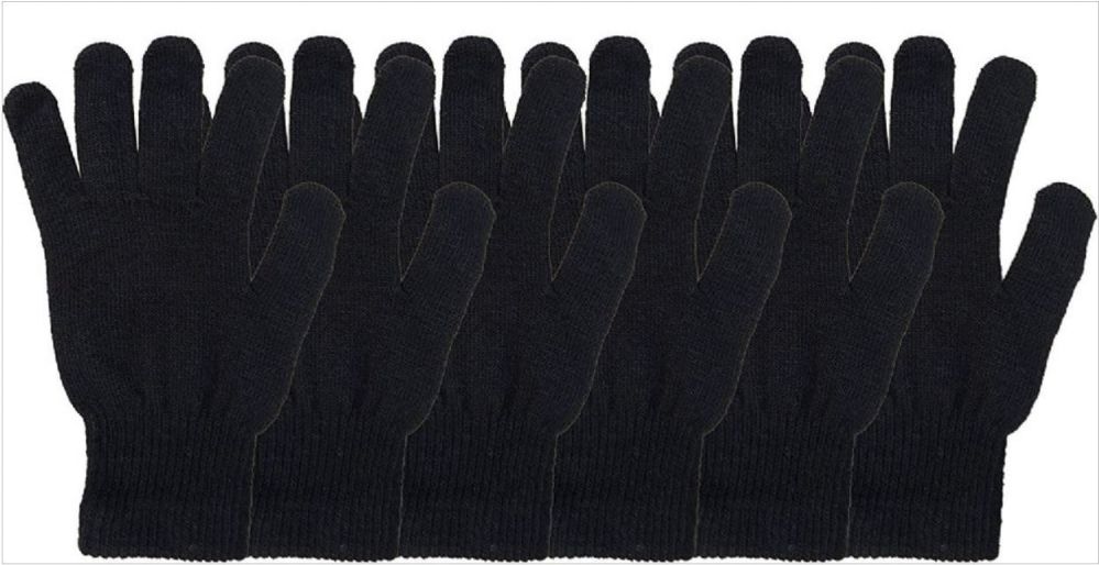 240 Pairs of Mens Magic Gloves Black Only