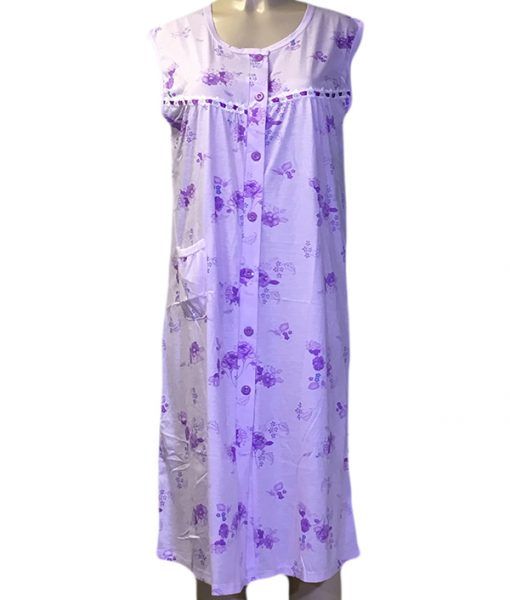 36 Wholesale Lady Short Sleeve House Dress In Size Medium