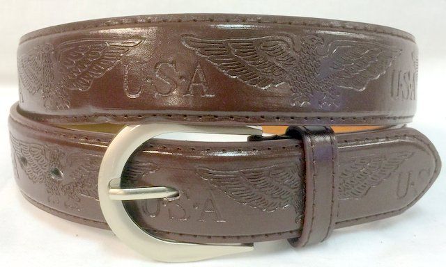 48 Pieces of Brown Eagle Printed Belt
