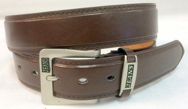 48 Pieces of Brown Dress Leather Belt