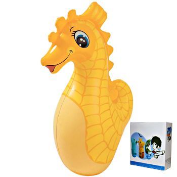48 Pieces of Inflatable Punching Bag Sea Horse