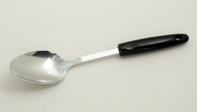 144 Wholesale Select Ss Basting Spoon Blk