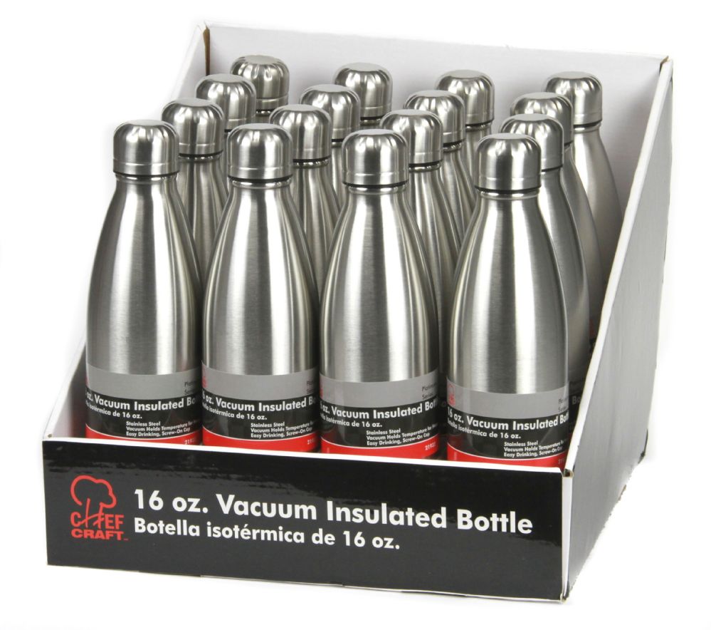 16 Wholesale Stainless Steel Sport Vacuum Bottle 16oz.,pdq at