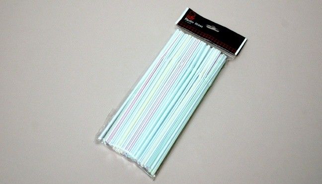 48 pieces of Straws, Flexible, 8" - 75 Pieces