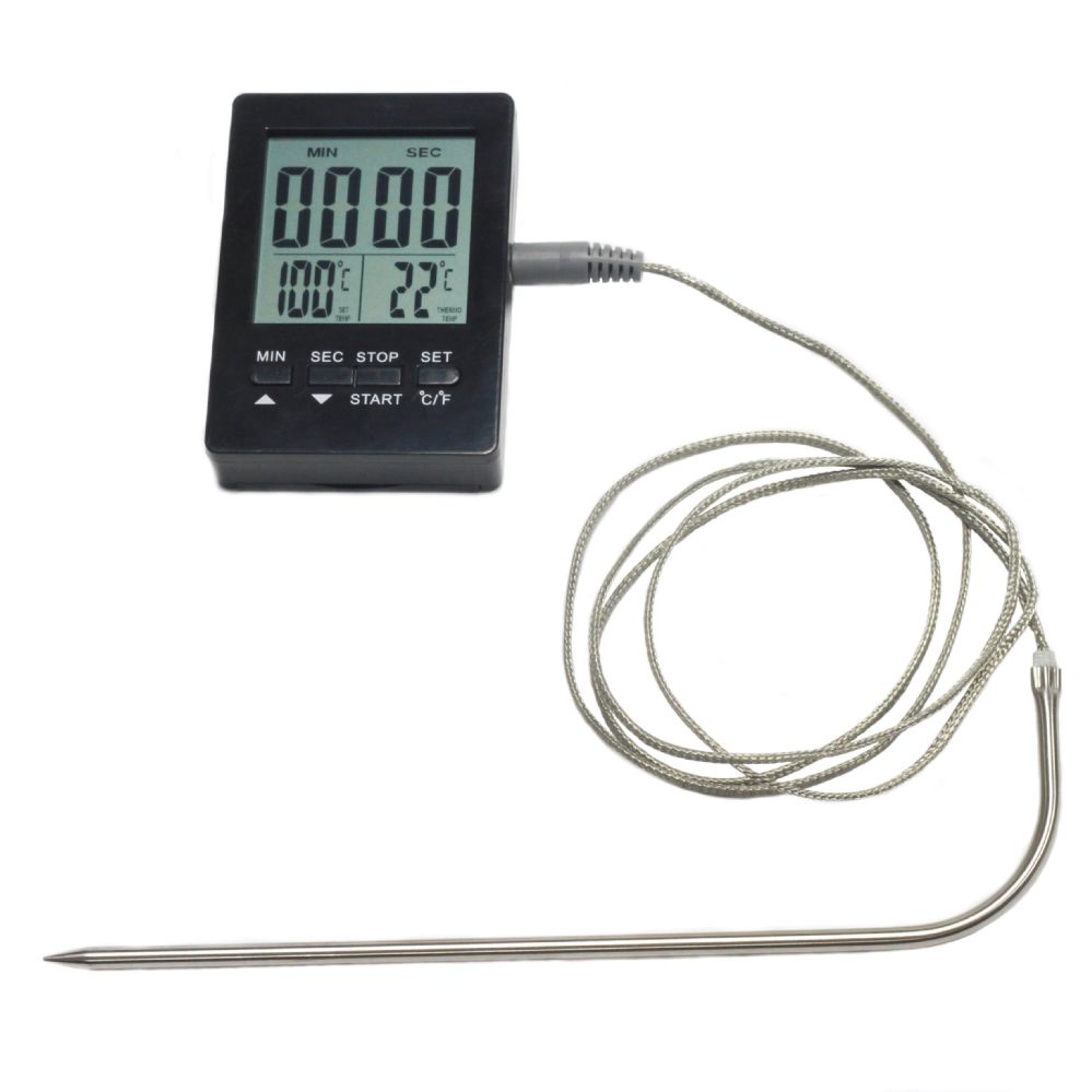 72 Wholesale Digital Thermometer/timer With Probe