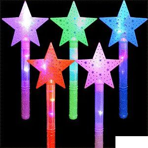 60 Wholesale Flashing Star Wands