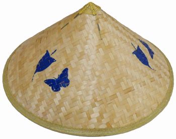 50 Pieces Large Pointed Bamboo Hat - Sun Hats