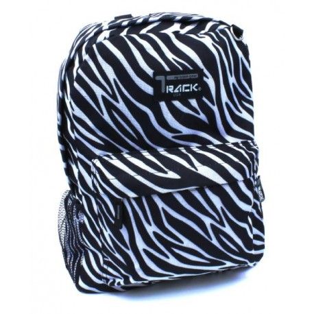40 Pieces of 16.5" Zebra Prints Backpack For Girls Assorted Colors