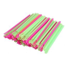 48 Pieces of 50 Pack Spoon Drinking Straws