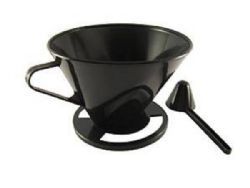 24 Pieces of Gourmet Single Cup Pour Over Coffee Brewer Dripper With Coffee Scoop Included